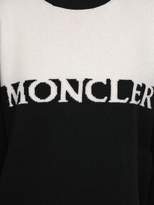 Thumbnail for your product : Moncler LOGO INTARSIA WOOL & CASHMERE SWEATER