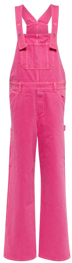 Jacquemus La Salopette De Nimes denim overalls - ShopStyle