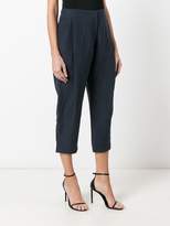 Thumbnail for your product : Armani Collezioni cropped pants