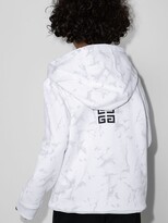 Thumbnail for your product : Givenchy Kids Logo-Print Marbled Hoodie