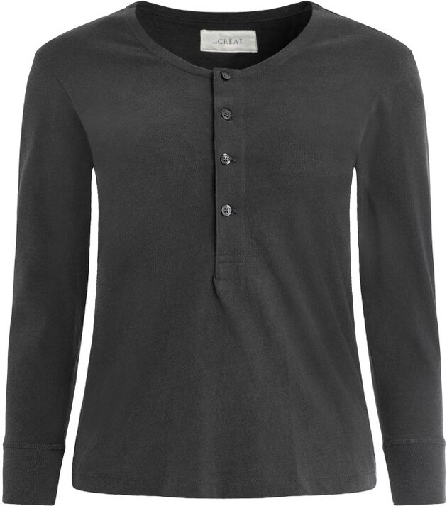 The Great Stone-Washed Henley Top