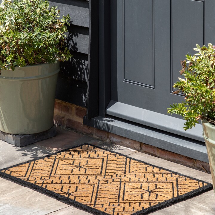 Cedar & Sage Mono Coir Doormat Natural ShopStyle Decor