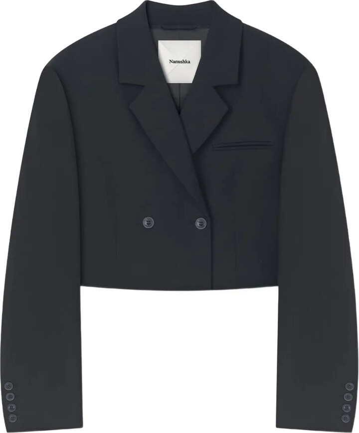 Nanushka Hayden double blend jacket ShopStyle