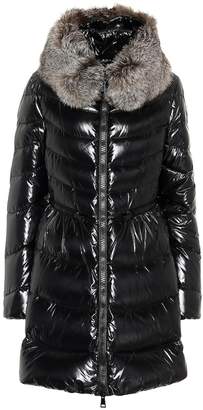 Moncler Mirielon fur-trimmed down coat - ShopStyle