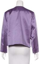 Thumbnail for your product : Nicole Miller Satin Casual Jacket