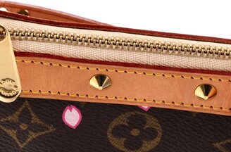 Louis Vuitton Pochette Accessoires Limited Edition Cherry Blossom Monogram  - ShopStyle Clutches