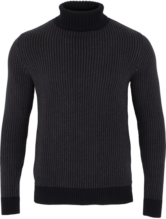 Paul James Knitwear Mens 100% Cotton Fisherman Tuck Stitch