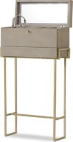 Thumbnail for your product : Century Furniture Laurent Faux Shagreen Bar Cabinet