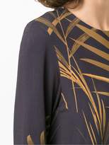 Thumbnail for your product : OSKLEN printed long sleeved dress