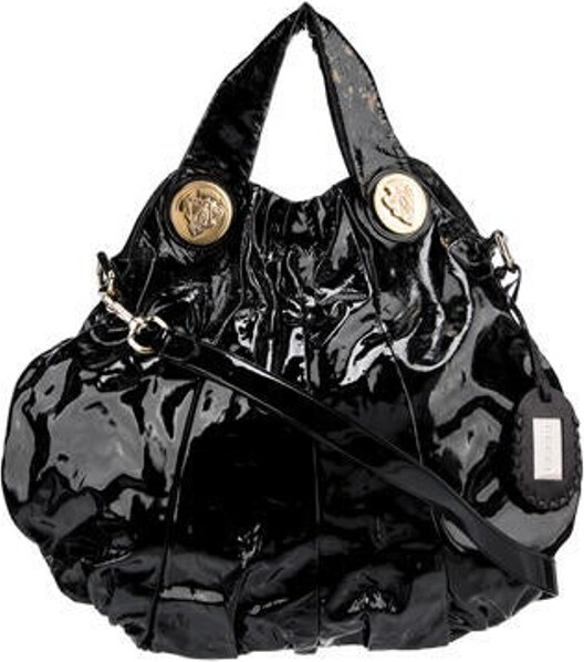 Gucci Saddle Bag / Black Patent Leather 1970s Tiger Handbag / | Etsy |  Black patent leather, Black patent, How to make handbags