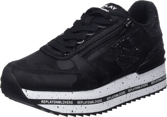 Replay Women's Black Sneakers & Athletic Shoes | ShopStyle UK