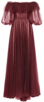 Thumbnail for your product : Valentino off-the-shoulder tulle gown