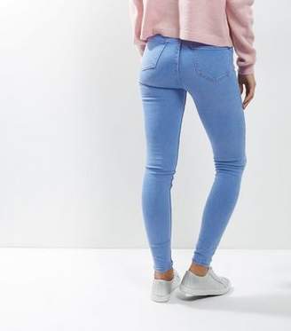 New Look Pale Blue High Waist Super Skinny Hallie Jeans