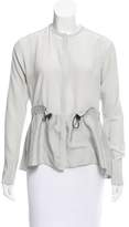 Thumbnail for your product : Schumacher Dorothee Long Sleeve Silk Top