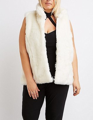 Charlotte Russe Plus Size Faux Fur Vest