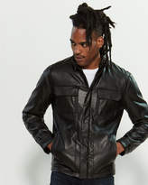Thumbnail for your product : Michael Kors Black Faux Leather Jacket