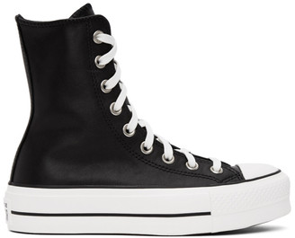 white leather converse high tops