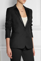 Thumbnail for your product : Karl Lagerfeld Paris Emilia wool-piqué blazer