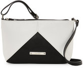 Thumbnail for your product : Nine West Black & Snow Petal Drop In The Bucket Crossbody