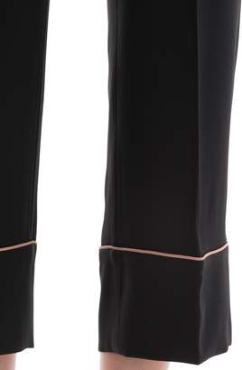 N°21 Black Fabric Pants