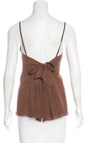 Thumbnail for your product : Burberry V-Neck Sleeveless Top