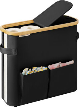 StorageWorks Toilet Paper Storage Baskets with Dual Flip Lids