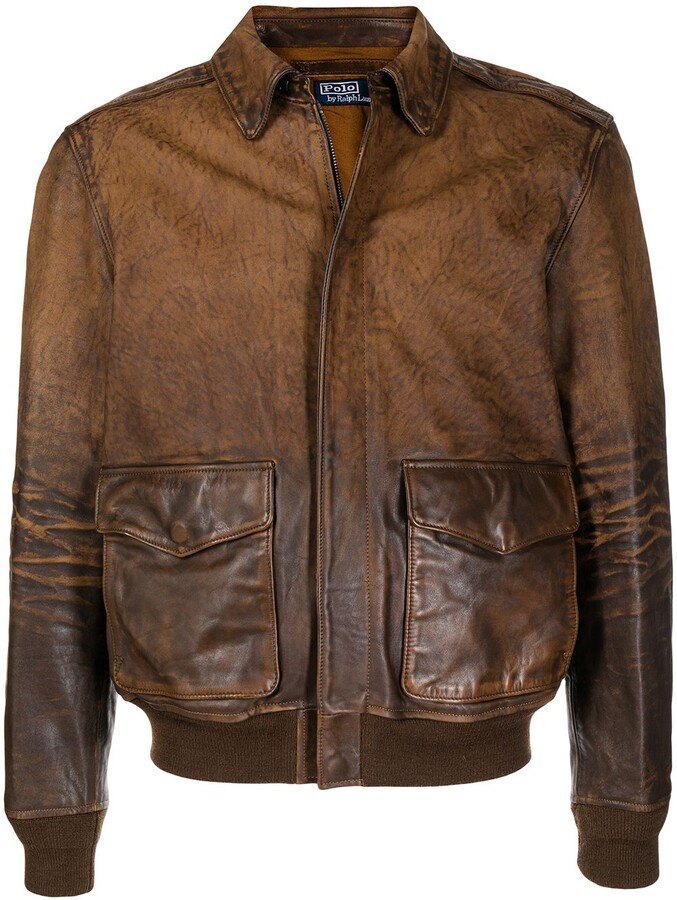 Men's Brown Suede Bomber Jacket | Shop the world's largest 