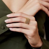 Thumbnail for your product : Agnes de Verneuil Mixed Pearl Seven-Band Ring - Gold