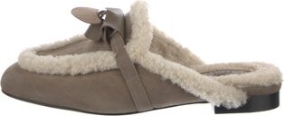 Hermes Oz Suede Slides