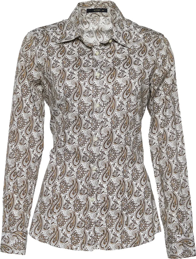 Etro Pre-Owned Paisley-Print Shirt