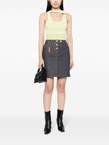 Thumbnail for your product : Christian Dior pre-owned Trotter denim skirt