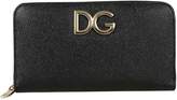 Thumbnail for your product : Dolce & Gabbana Logo Zip Around Wallet