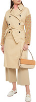 Thumbnail for your product : M Missoni Belted Cotton-gabardine And Knitted Trench Coat