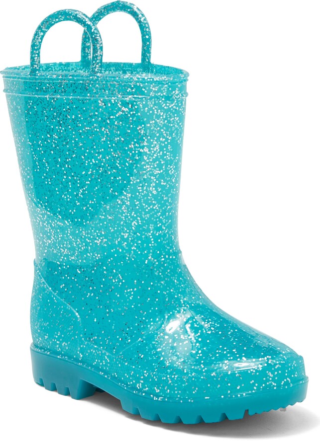 ZOOGS Glitter Rain Boot - ShopStyle Girls' Shoes