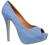 Thumbnail for your product : Fashion Union Peep Toe Court Shoes