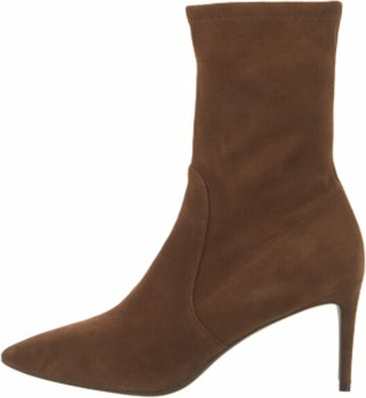 Stuart Weitzman Suede Sock Boots ShopStyle