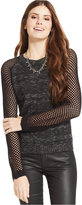 Thumbnail for your product : Amy Byer BCX Juniors' Marled-Knit Raglan-Sleeve Sweater