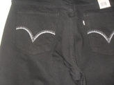 Thumbnail for your product : Levi's 505 Straight Leg Jeans Black-Midrise- Stretch  4M & 6M & 8M &10M & 12M