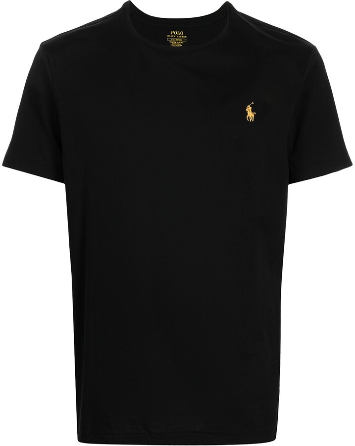 Ralph Lauren Men's Black T-shirts | ShopStyle