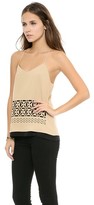 Thumbnail for your product : Tibi Double Layered Cutout Tank
