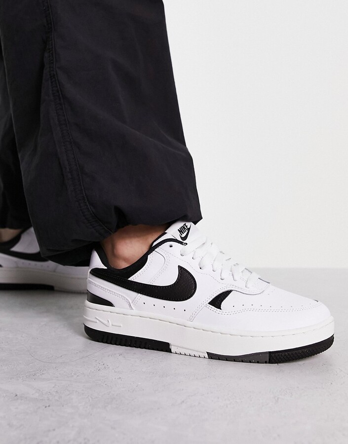Nike Gamma Force sneakers in white & black - ShopStyle