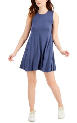 Style&Co. Style & Co Plus Size Heathered Flip-Flop Dress, Created for Macy's  - ShopStyle