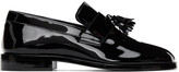 Thumbnail for your product : Maison Margiela Black Patent Tassel Tabi Loafers