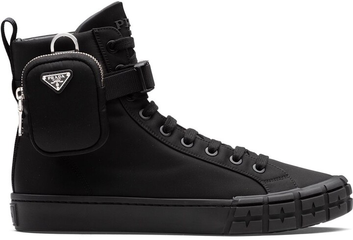 Mens Prada High Top Sneakers | Shop the world's largest collection 