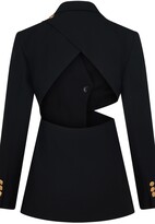 Thumbnail for your product : Versace Cut out blazer