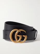 Thumbnail for your product : Gucci Leather Belt - Black - 65