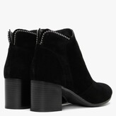 Thumbnail for your product : Daniel Lupos Black Suede Studded Ankle Boots
