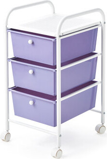 DormCo Suprima 3 Drawer Rolling Storage Chest