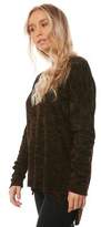Thumbnail for your product : Volcom New Women's Yarn Moji Sweater Long Sleeve Viscose Elastane Black