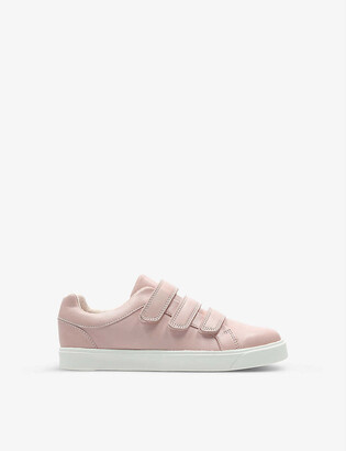 clarks girls pink shoes